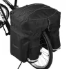 Fahrradtasche Wozinsky WBB13BK 60L schwarz universell – Gepäckträgertasche, 60 L Fassungsvermögen