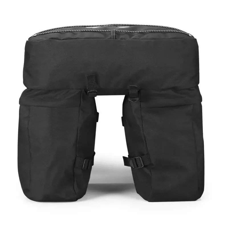 Fahrradtasche Wozinsky WBB13BK 60L schwarz universell – Gepäckträgertasche, 60 L Fassungsvermögen