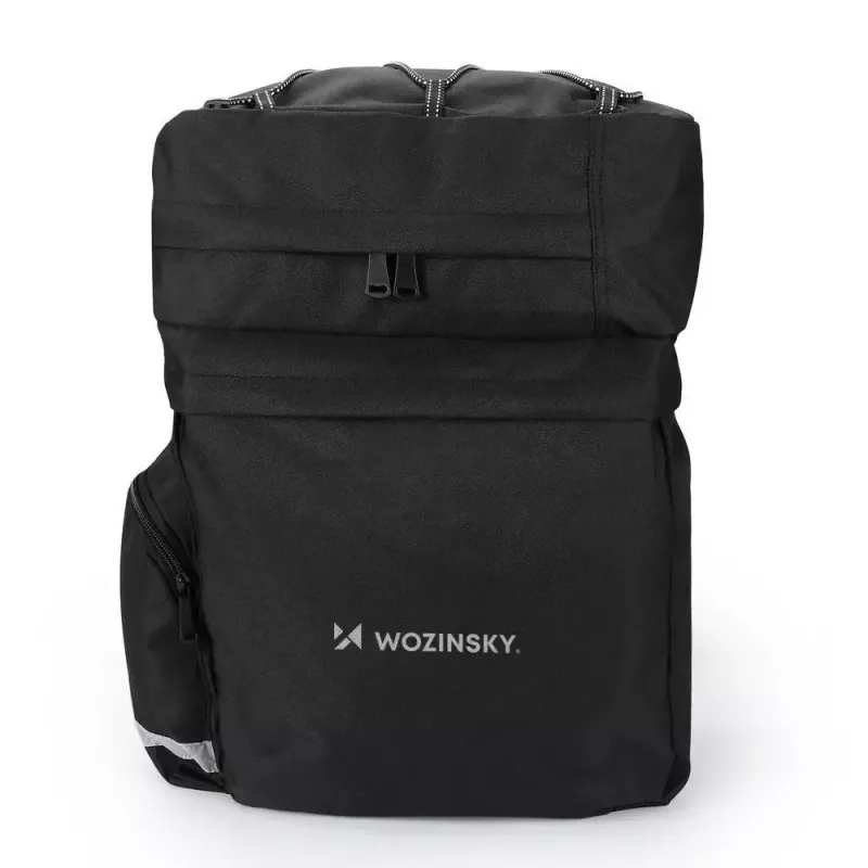Fahrradtasche Wozinsky WBB13BK 60L schwarz universell – Gepäckträgertasche, 60 L Fassungsvermögen