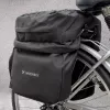 Fahrradtasche Wozinsky WBB13BK 60L schwarz universell – Gepäckträgertasche, 60 L Fassungsvermögen
