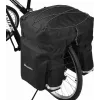 Fahrradtasche Wozinsky WBB13BK 60L schwarz universell – Gepäckträgertasche, 60 L Fassungsvermögen