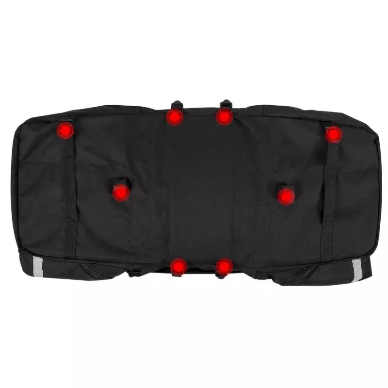 Fahrradtasche Wozinsky WBB13BK 60L schwarz universell – Gepäckträgertasche, 60 L Fassungsvermögen