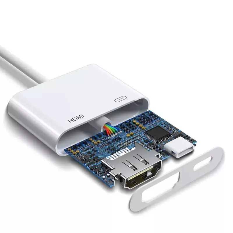 Lightning-auf-HDMI-Adapter Joyroom S-H141 — Lightning (Apple) auf HDMI FullHD 1080p 60 Hz, Weiß