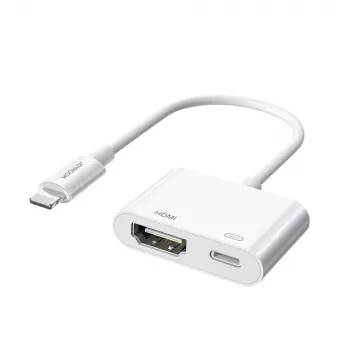 Lightning-auf-HDMI-Adapter Joyroom S-H141 — Lightning (Apple) auf HDMI FullHD 1080p 60 Hz, Weiß