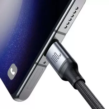 USB-C auf 2× USB-C Kabel Joyroom SA21-1T2 100W 1,5m (schwarz)