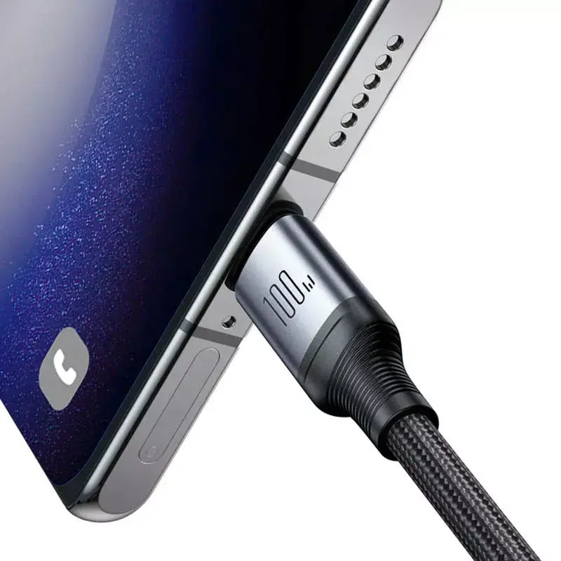 USB-C auf 2× USB-C Kabel Joyroom SA21-1T2 100W 1,5m (schwarz)