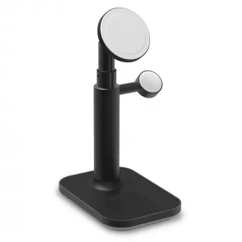 3-in-1 ausziehbarer Ständer mophie MagSafe Ladegerät für den Innenbereich USB Smartphone Smartwatch Kopfhörer