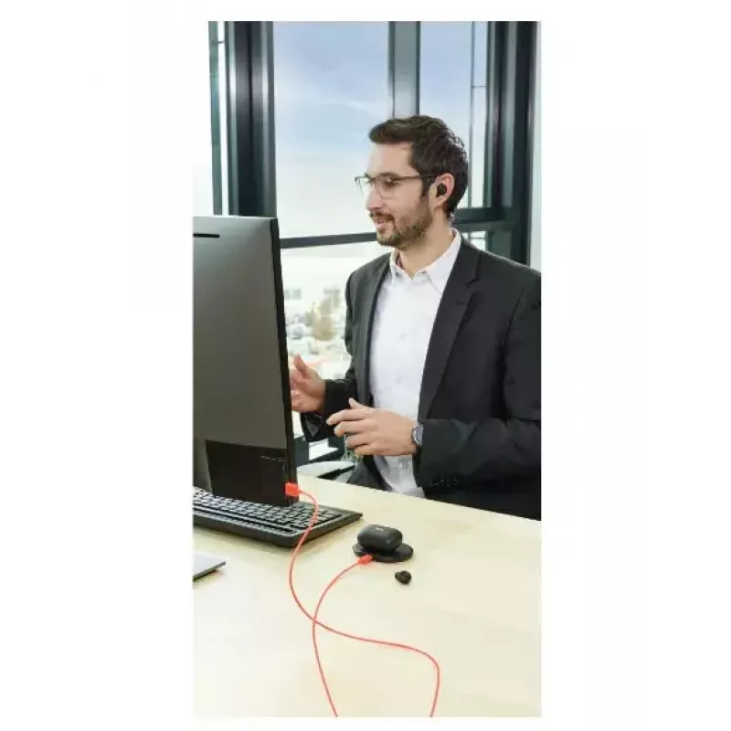 Hama Passion Chop Headset True Wireless Stereo (TWS) In-Ear Anrufe/Musik USB Typ-C Bluetooth Schwarz, Grau
