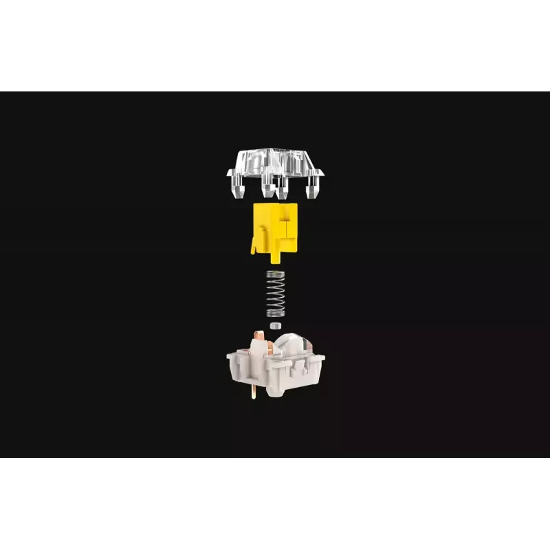 Key Switch Razer RC21-02040100-R3M1 Transparent Gelb 36 Stück