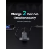 Ugreen 35008 mobiles Ladegerät Universal Grau AC-Schnellladung Innenbereich
