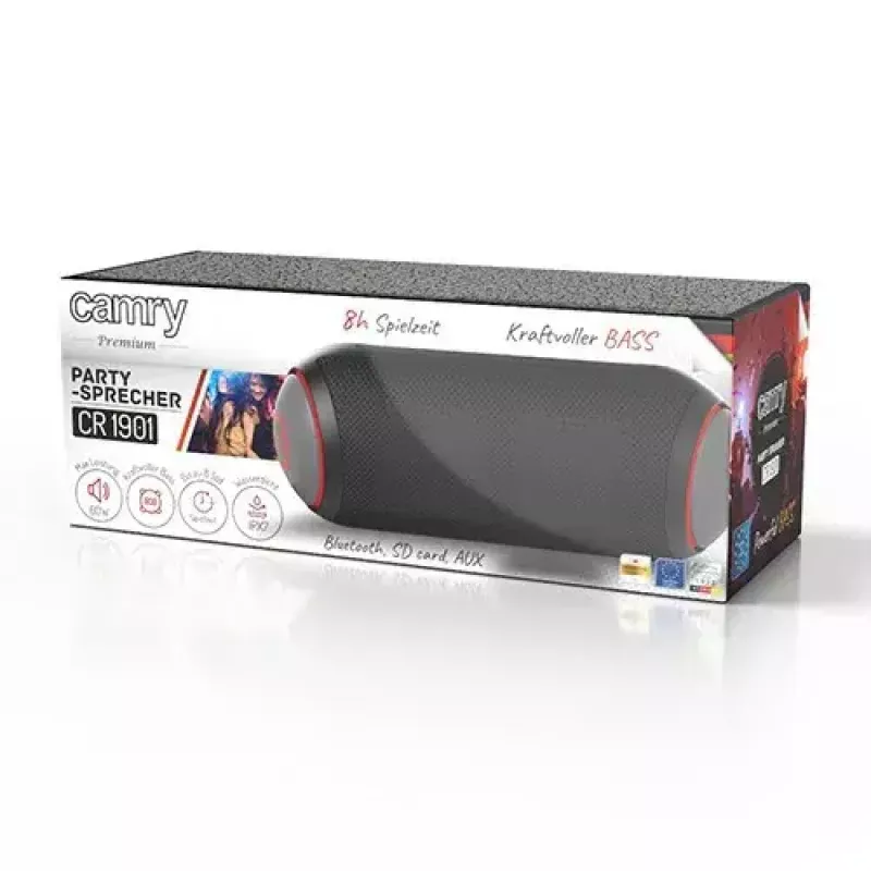 Tragbarer Lautsprecher Camry CR 1901 Schwarz