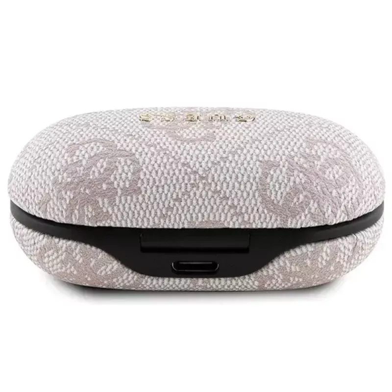 Earphone Guess GUTWSP4EGP TWS Bluetooth Earphones + ENC Dock Pink