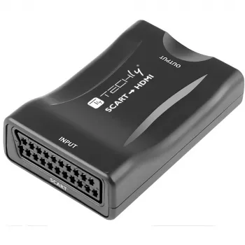 Techly IDATA SCART-HDMI3 Videosignal-Konverter 1920 x 1080 Pixel
