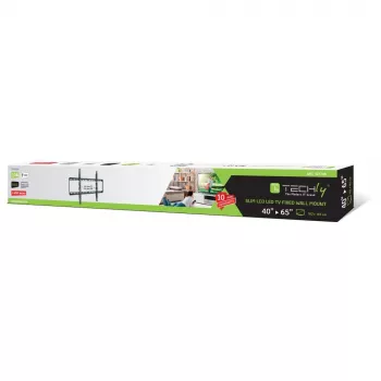 Techly ICA-PLB 162L TV-Wandhalterung 165.1 cm (65 Zoll) Schwarz