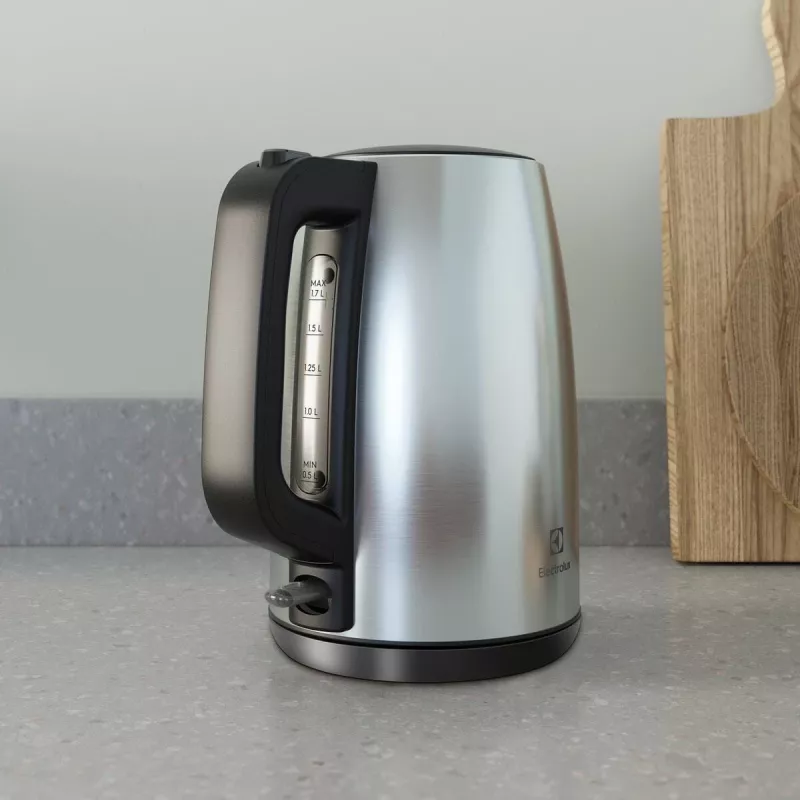 Electrolux E3K1-3ST Wasserkocher 1,7 L 2200 W Edelstahl
