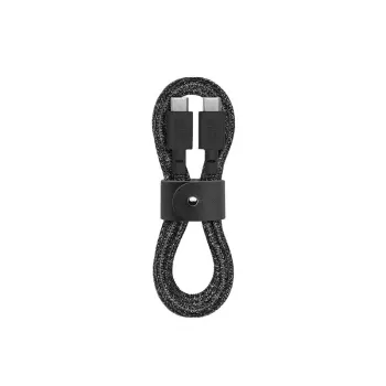 native union Belt Kabel USB-C auf USB-C Kabel 1,2 m Schwarz
