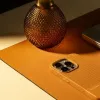 Schreibtischmatte Mauspad Native Union DESK-MAT-BLKKFT 650×360 mm Polyester Polyurethan rutschfeste Basis Schwarz Orange