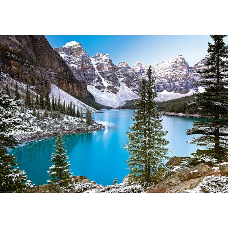 Castorland C-102372-2 Puzzle Kanada, Bergsee, 1000 Teile