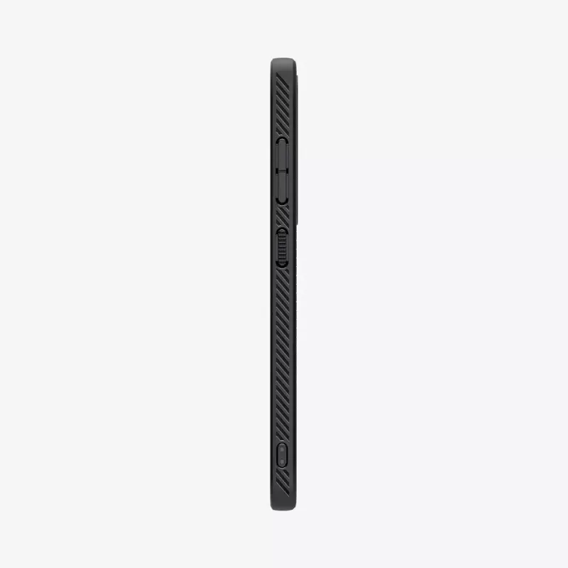 Cover Spigen Galaxy S25 Liquid Air Mattschwarz Monochromatisch