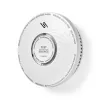 Luftproben-Melder Nedis DTCTCS10WT Weiß batteriebetrieben