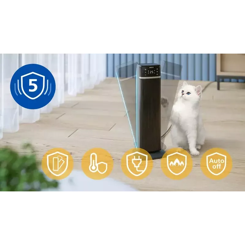Philips 5000 Series Smart Tower Keramik-Heizlüfter