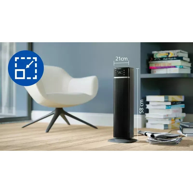 Philips 5000 Series Smart Tower Keramik-Heizlüfter
