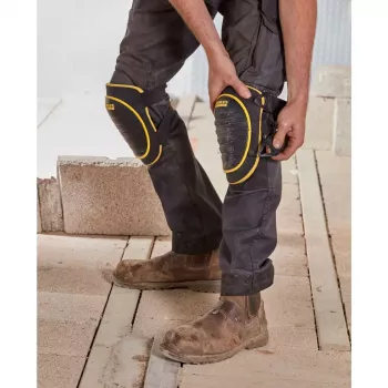 Sicherheits-Knieschoner Stanley FATMAX FMST82961-1 Gelb Schwarz Schaumstoff Kunststoff Elastisch Nylon