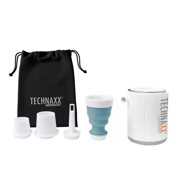 Elektrische Luftpumpe Technaxx TX-261 180 l/min Batterie 1360 mAh