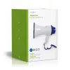 Megaphon Nedis MEPH150WT Weiß Blau 15 W 150 m Reichweite
