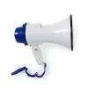 Megaphon Nedis MEPH150WT Weiß Blau 15 W 150 m Reichweite