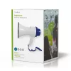 Megaphon Nedis MEPH150WT Weiß Blau 15 W 150 m Reichweite