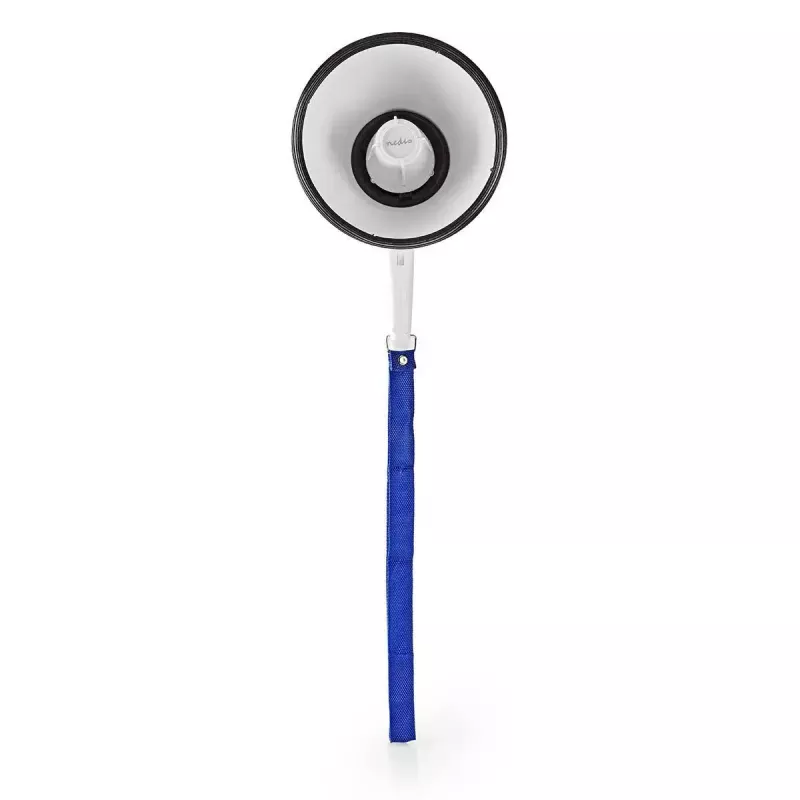 Megaphon Nedis MEPH150WT Weiß Blau 15 W 150 m Reichweite