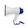 Megaphon Nedis MEPH150WT Weiß Blau 15 W 150 m Reichweite