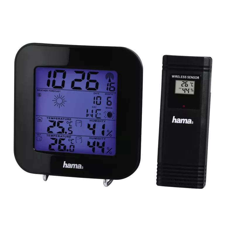 Hama EWS-200 Schwarz Batterie