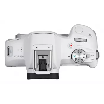 MILC Kamera Canon EOS R50 Weiß 24,2 MP 4K Ultra HD