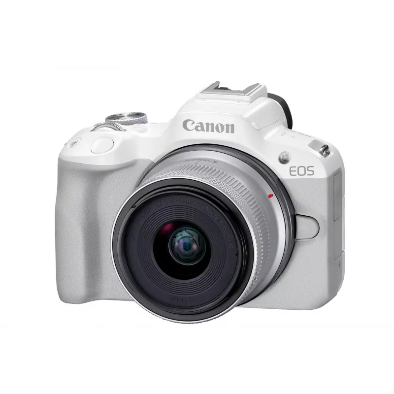 MILC Kamera Canon EOS R50 Weiß 24,2 MP 4K Ultra HD