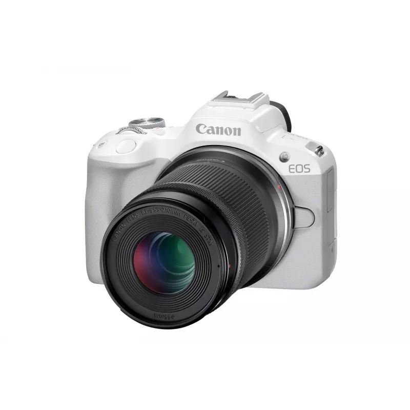 MILC Kamera Canon EOS R50 Weiß 24,2 MP 4K Ultra HD