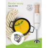 Stabmixer Adler AD 4616 — handgehaltener Stabmixer, 500 W max, 2 Geschwindigkeiten, Edelstahlklingen, weiß