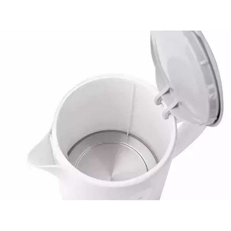 Elektrischer Wasserkocher Adler AD 1244 — 2,5 L, 2200 W, weiß, verdecktes Heizelement