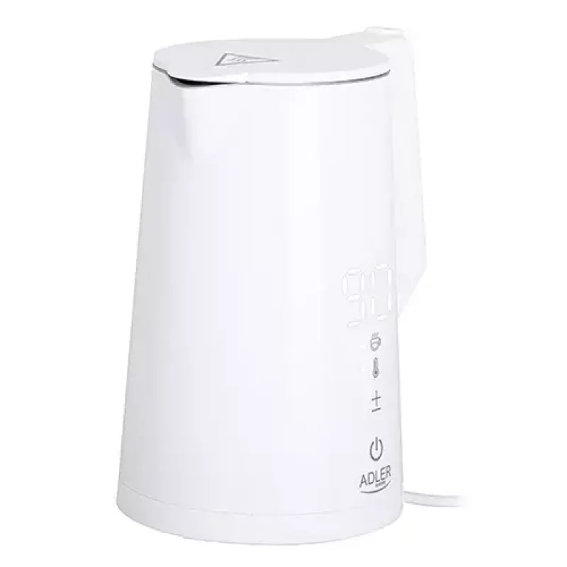 Elektrischer Wasserkocher Adler 1,7 l 1850 W Weiß