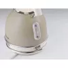 Ariete 2877 Wasserkocher Vintage, 1,7 L, kabellos, beige, 1,7 L, 2000 W, beige, Wasserstandsanzeige, kabellos, Filter