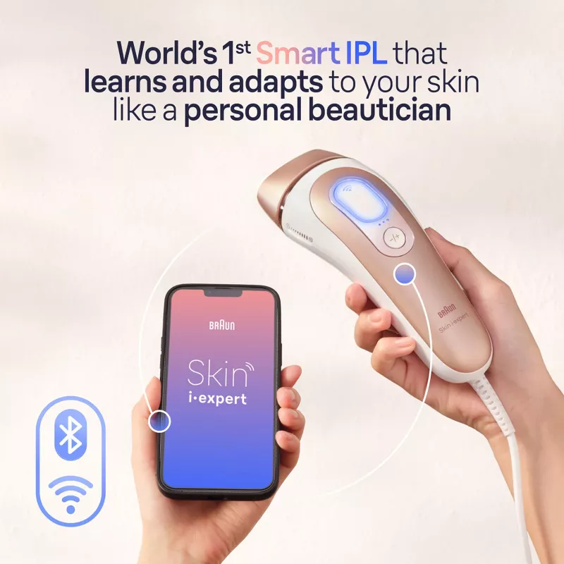 Braun Silk-Expert Pro IPL PL7253 Intense Pulsed Light (IPL) Roségold, Weiß
