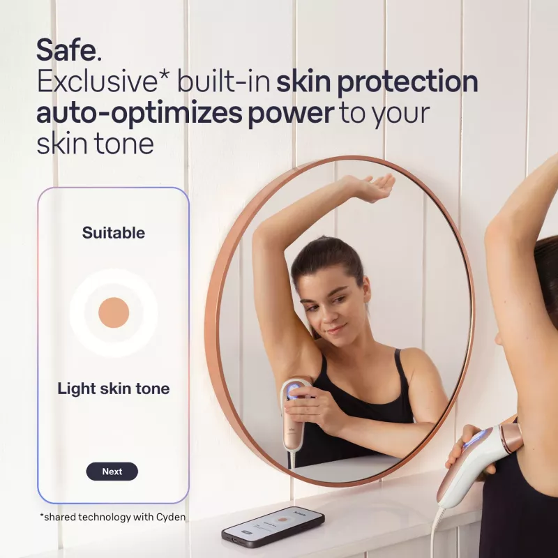 Braun Silk-Expert Pro IPL PL7253 Intense Pulsed Light (IPL) Roségold, Weiß