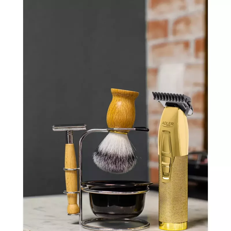 Barttrimmer Adler AD 2836G Batterie 0,9 6 mm Gold