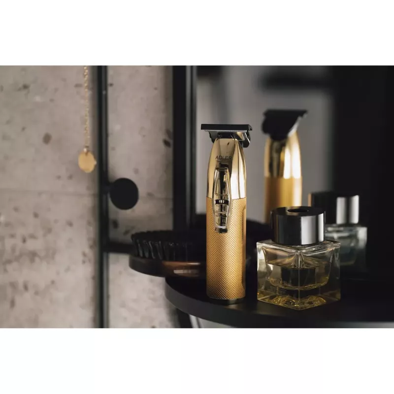 Barttrimmer Adler AD 2836G Batterie 0,9 6 mm Gold