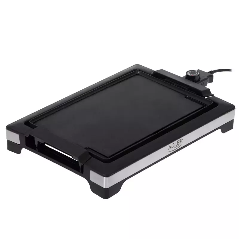 Elektrischer Tischgrill Adler AD 6613, 3000 W, schwarz – Indoor-Tischgrill