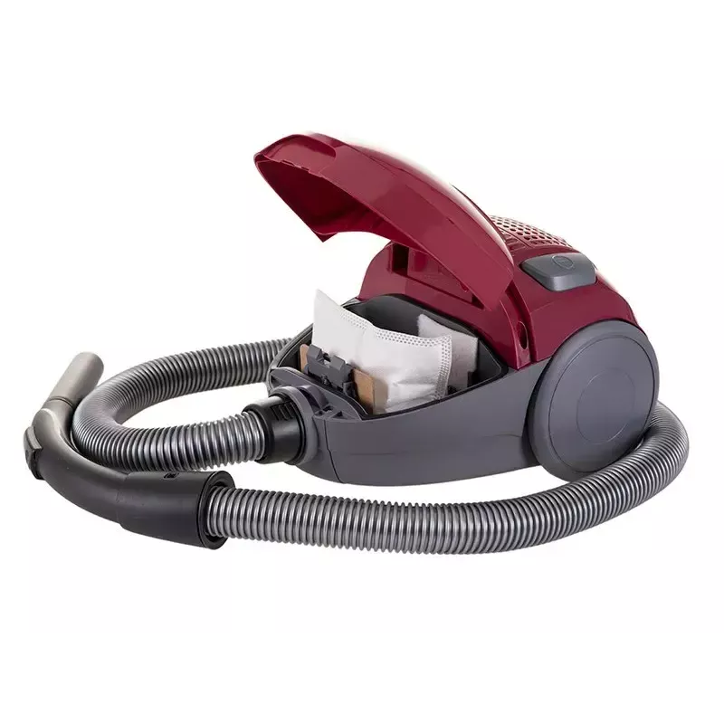 Staubsauger LAFE 46412 — Trockensauger, 800 W, Teleskoprohr, 6 m Aktionsradius, bordeaux