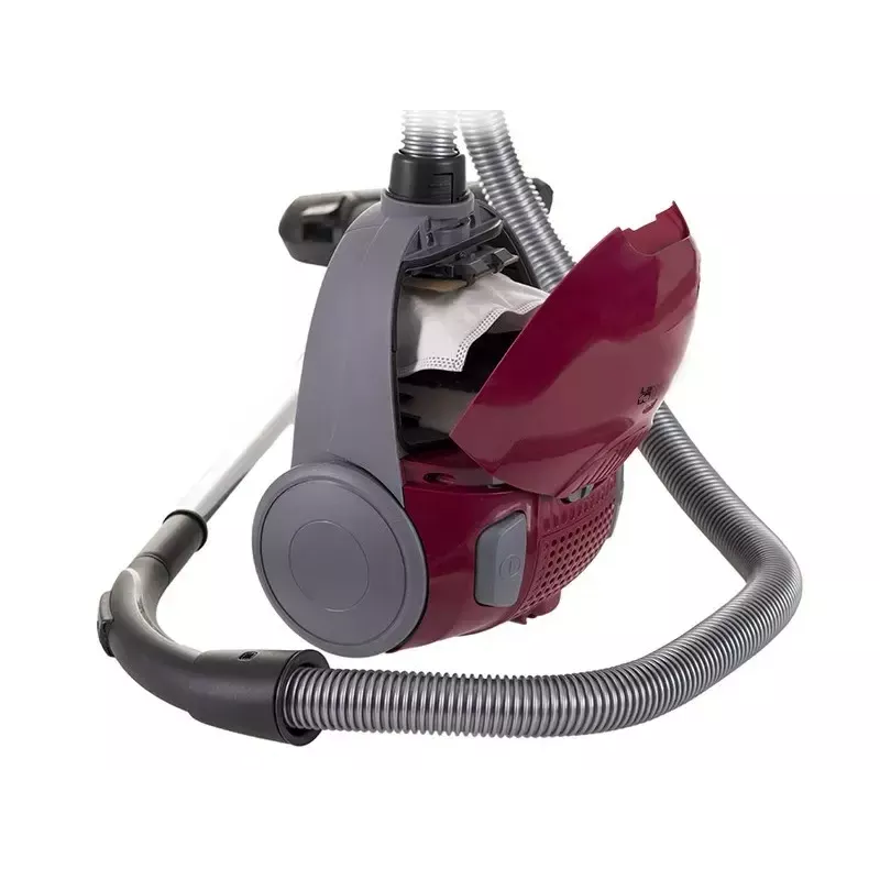 Staubsauger LAFE 46412 — Trockensauger, 800 W, Teleskoprohr, 6 m Aktionsradius, bordeaux