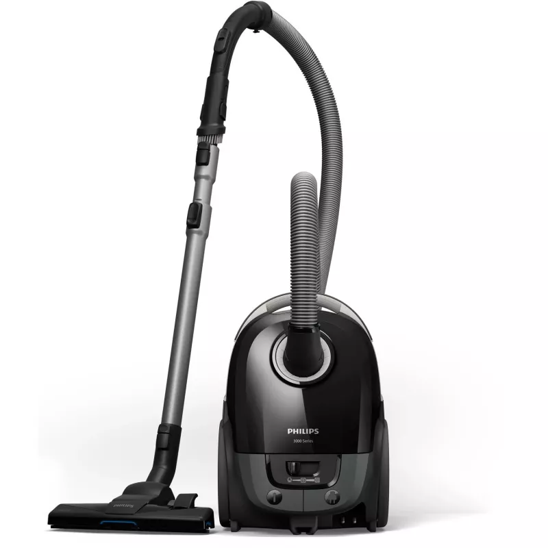Bodenstaubsauger Philips 3000 Serie XD3112/09 — 900 W, 3 L Staubbeutel, HEPA-Filter, 9 m Aktionsradius, TriActive-Düse