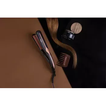 Glätteisen Adler AD 2318 Warm Schwarz Coral 120 W